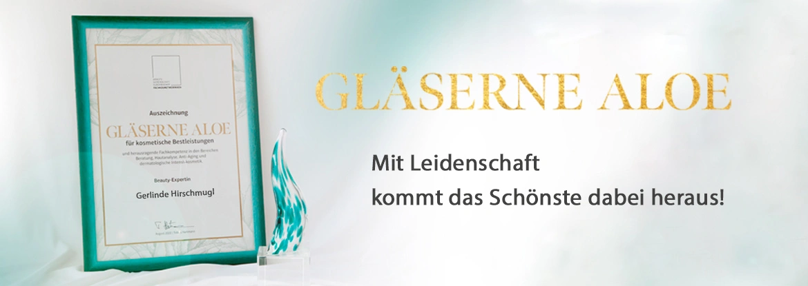 GLÄSERNE ALOE für Gerlinde Hirschmugl